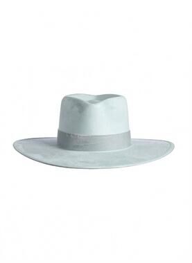 NEW ASN women's luna suede hat in mint